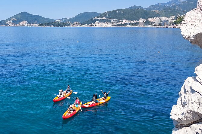 3.5-Hour Kayak Tour from Beсiсi to Sveti Stefan Island - Starting at Bečići Beach: the part where you relax into it