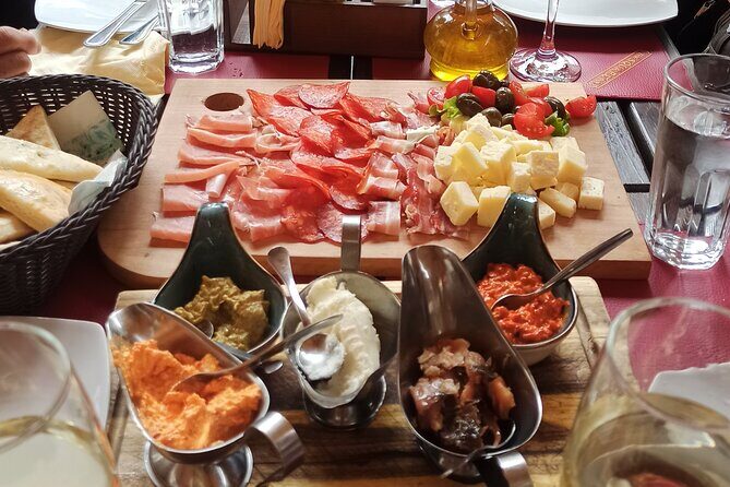 3 Hour Kotor Food Tour - Rick Steves' Recommended - Kotor Farmers Market: Smoked Ham, Cheese, Olives, and Grappa Kickoff