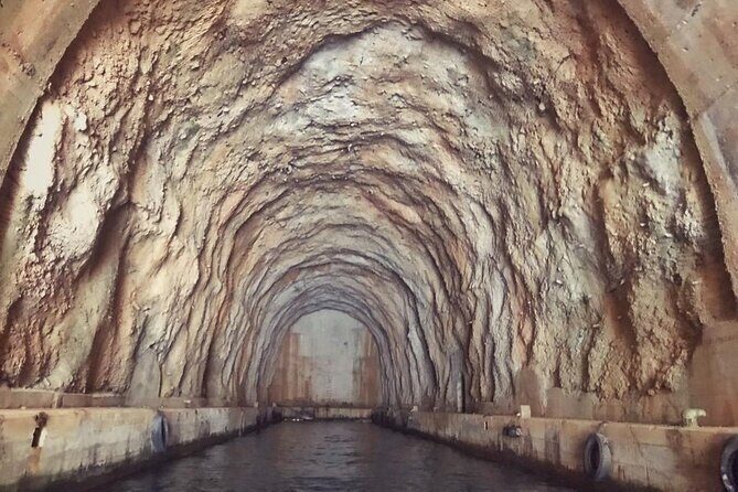 3 Hour Speed Boat Tour to Blue Cave with WiFi and Drinks - Submarine tunnels: a weird, memorable stop for history-lovers