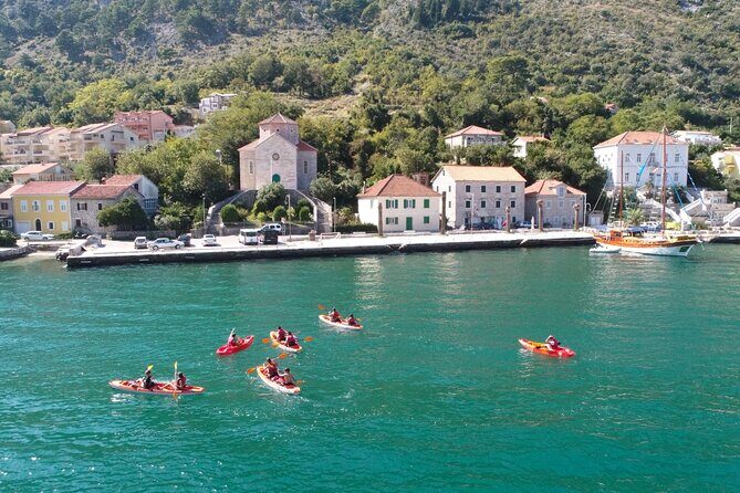 3 Hours Kayaking in Kotor Bay in Montenegro - Kayaking Along the Coast Toward Glavati