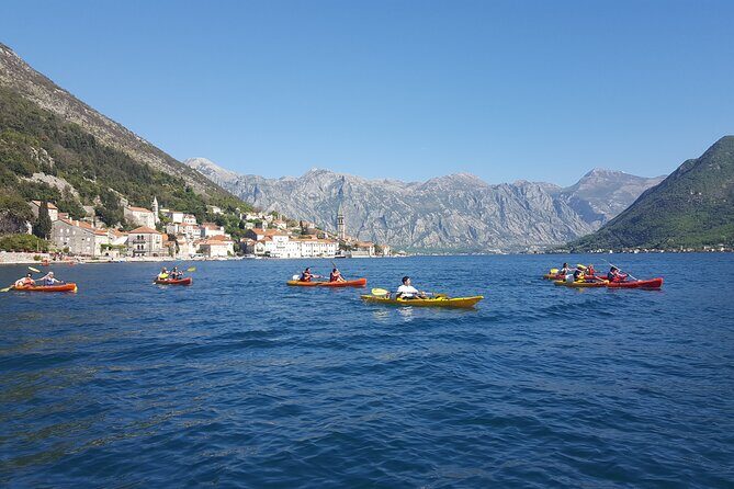 Bay of Kotor: 2.5-Hour Kayak Tour - Entering the water: how swimming and snorkeling works