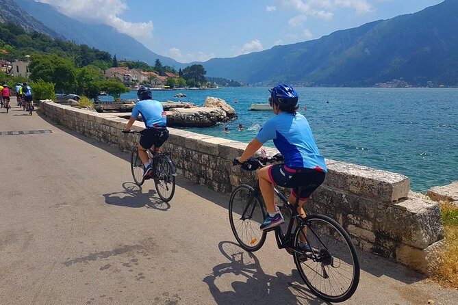 Bike tour - Kotor Bay circle and visit Our Lady of the Rock - Meeting at Sea Gate and matching the ride to your fitness