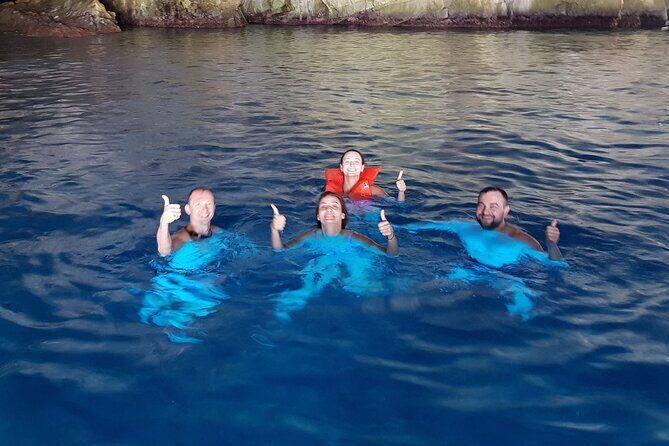 Blue Cave 3 hours GROUP tour with modern speedboat - Blue Cave Swims and Submarine Tunnels in One 3-Hour Sprint