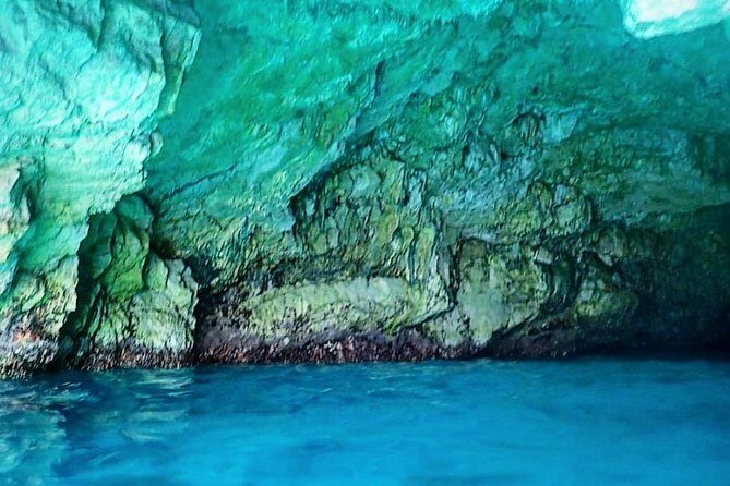 Blue Cave Adventure - Entering Lady of the Rocks: legend, church, and a tiny island you can walk through