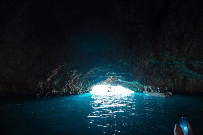 Blue Cave and Lady of the Rocks 3 Hour Tour - Boat ride basics: comfort, snorkeling gear, WiFi, and bottled water