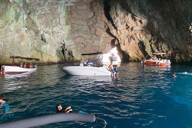 Blue Cave Kotor Swim, Mamula&Lady of the Rock 3 Hour Ticket Tour - Blue Cave Swimming and Snorkeling: The Highlight Stop Gets Real