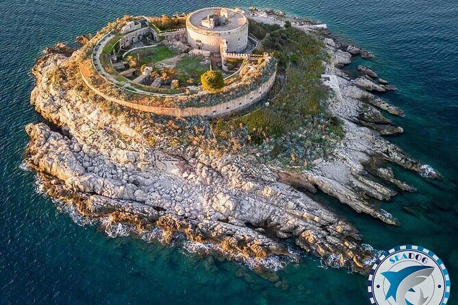 Blue cave, Mamula island, Submarine tunnels and Our lady of the Rocks (3h) - The Blue Cave: Two Entrances, Boat Access, and Busy Water to Expect
