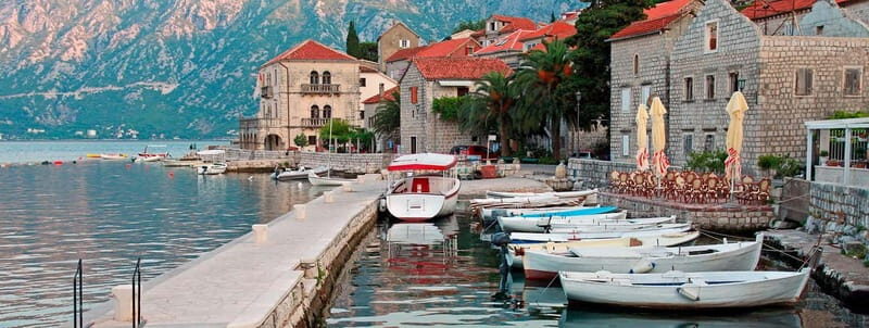 Bokokotor Bay, Blue Cave and panorama of Mamula - Starting Point in Kotor: City Park by the Port (and a Map Tip)