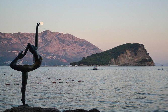 Budva 1 hour Private walking tour - From Old Town Walls to the Ballerina Viewpoint by Mogren Beach