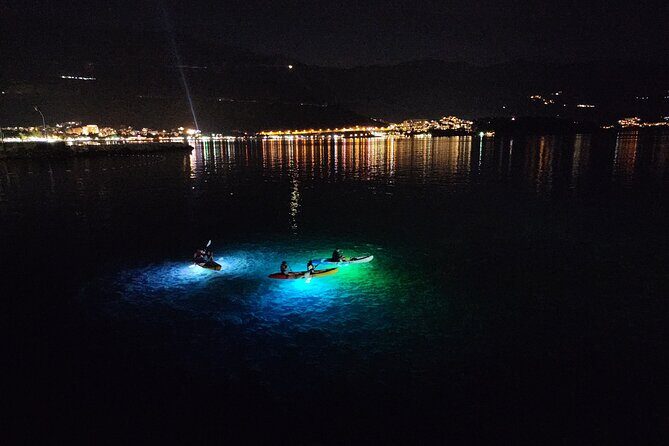 Budva: 2-Hour «Night Lights» Kayak Tour - The Calm Floating Pause: When the Sea Goes Quiet
