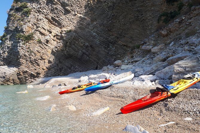 Budva: Kayak & SUP Rental - Gear that keeps the day simple: life jacket and waterproof bags