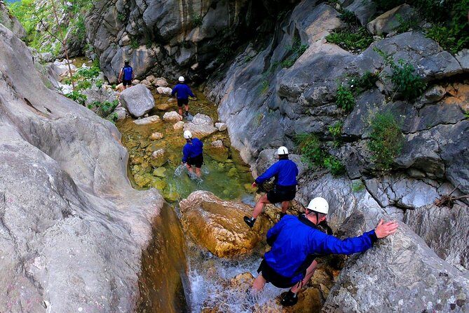 Canyoning Skurda River - Extreme adventure in Kotor City - Skurda Canyon: the rappels, the waterfall pitches, and the water