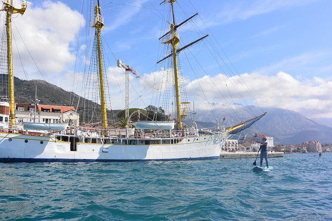 Cycle & SUP: A Complete Circumnavigation of Kotor Bay (new tour) - Temple of Our Lady in Prcanj: Baroque architecture with serious detail