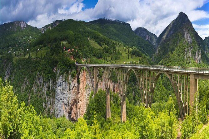 Durmitor - Black Lake & Tara River Canyon - North Montenegro tour - Đurđevića Tara Bridge: the canyon view you can actually enjoy