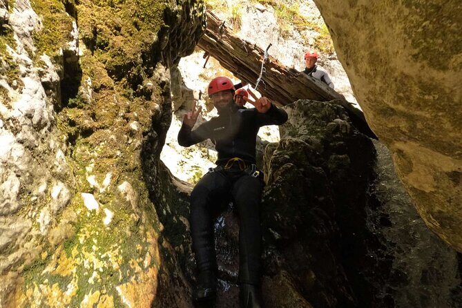 Explore the Thrills of Nevidio Canyon: 4 hour Canyoning Adventure - Waterfalls, jumps, and natural slides: the action sequence