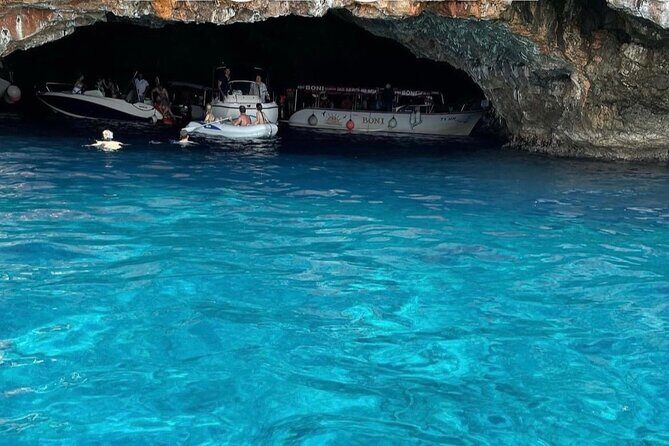 From Kotor: Boat to Blue Cave & Lady of the Rocks &Submarine Base - A fast Kotor Bay loop in about 3 hours