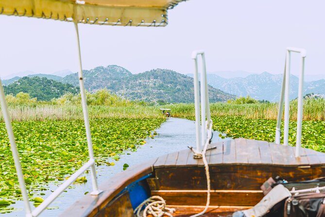 From Virpazar: Visit Karuč, the hidden pearl of Lake Skadar - Setting out from Virpazar: narrow channels, wooden-boat vibes