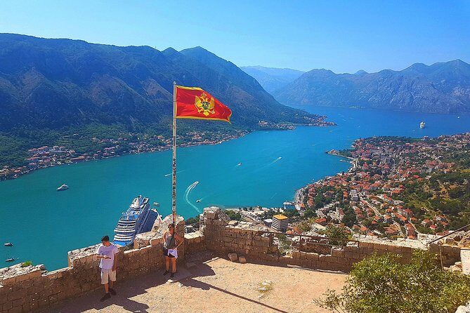Hiking downhill from Krstac to Kotor, visit San Giovanni fortress - Kotor Fortress and San Giovanni: the UNESCO view deck above town