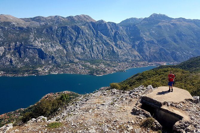 Hiking Vrmac peninsula with panoramic view on Kotor bay - Fort Vrmac Stop: The Short Culture Break on the Trail
