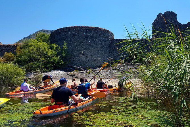 Kayak Guided Tour Skadar lake - Adventure in National park - Fort Lesendro: Sightseeing Time Without the Drag