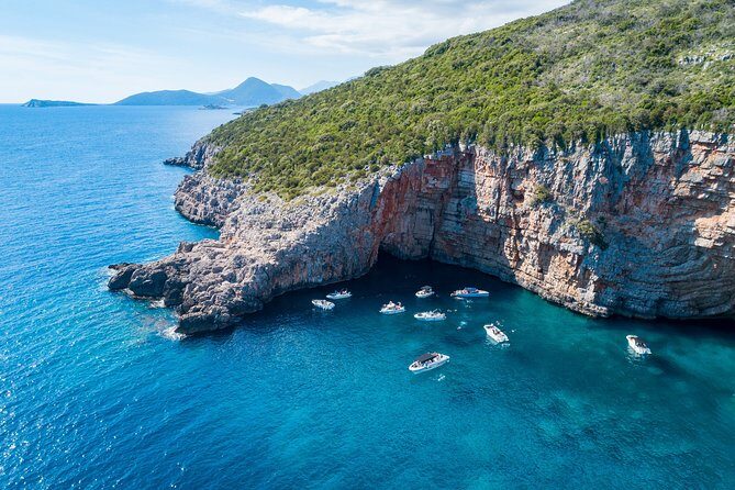 Kotor Private Speedboat Rental: Blue Cave & Lady of the Rocks - Verige and the former submarine tunnel: a quick history hit