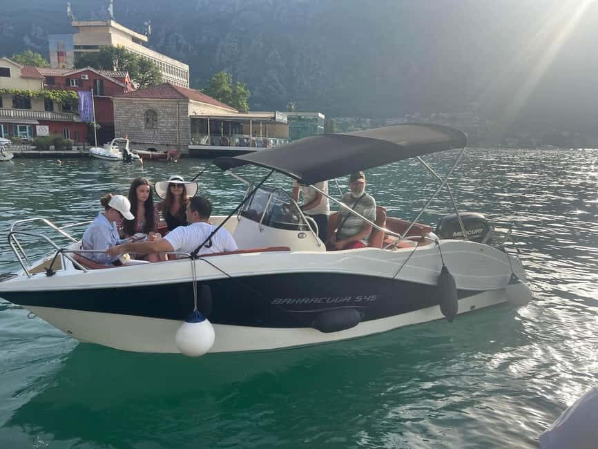 Kotor:Blue Cave ,Lady of the Rocks and Mamula Boat tour - Starting at Marina Kotor (Gat 3): what the first minutes feel like