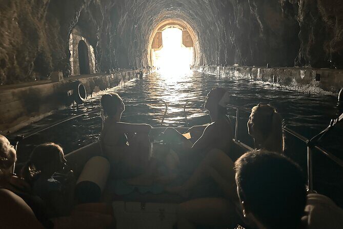 Lady of the Rock and Mamula with Blue Cave Private Tour - Continuing through Tivat Bay: Porto Montenegro and the Strait of Verige pass