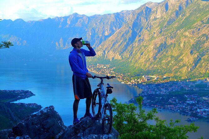 Mountain Biking on Vrmac peninsula - Panoramic view on Kotor bay - Key things that make this Vrmac ride worth it