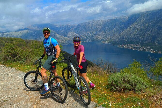 Mountain Biking on Vrmac peninsula - Panoramic view on Kotor bay - Kotor Bay views from St Ilija peak: the payoff you plan your day around