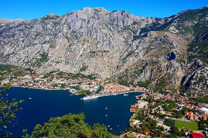 Mountain Biking on Vrmac peninsula - Panoramic view on Kotor bay - The guides: why Michelle and Milija made the ride feel personal