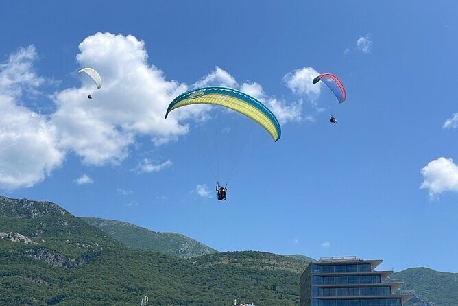 Paragliding in Budva with Certified Pilot (Free Pick-Up Included) - The Flight Over Budva Riviera: The Views Are the Main Event