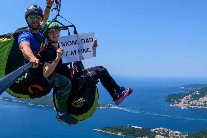 Paragliding in Budva with Certified Pilot (Free Pick-Up Included) - Weather Rules: The One Thing That Can Change Your Day