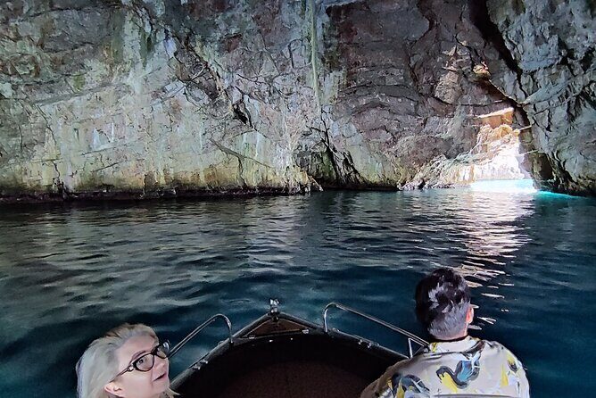 Perast-Our Lady Of The Rocks &Blue Cave-Private Tour Black Pearl - Mamula Fortress island views: quick stop, big panoramas
