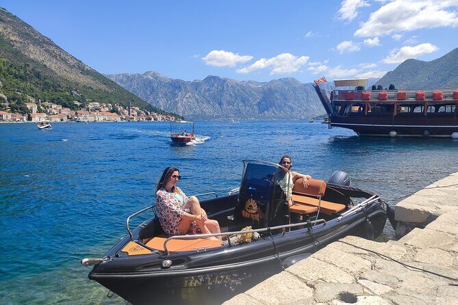 Perast-Our Lady Of The Rocks &Blue Cave-Private Tour Black Pearl - Blue Cave: swim time, cave vibes, and why 45 minutes is a good burst