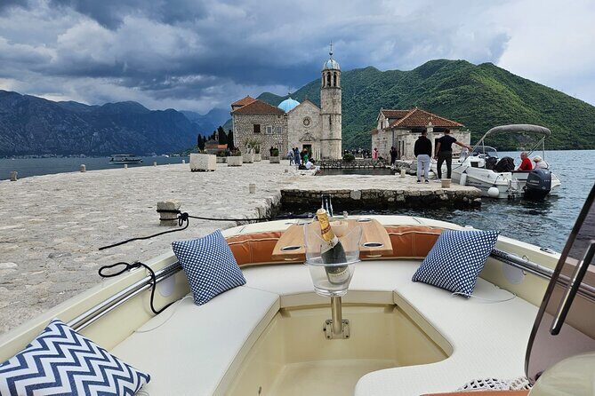 Private Lux 3.5h Speedboat Our Lady of the Rock and Blue Cave - Stop 3: Blue Cave swim time, with snorkeling gear ready