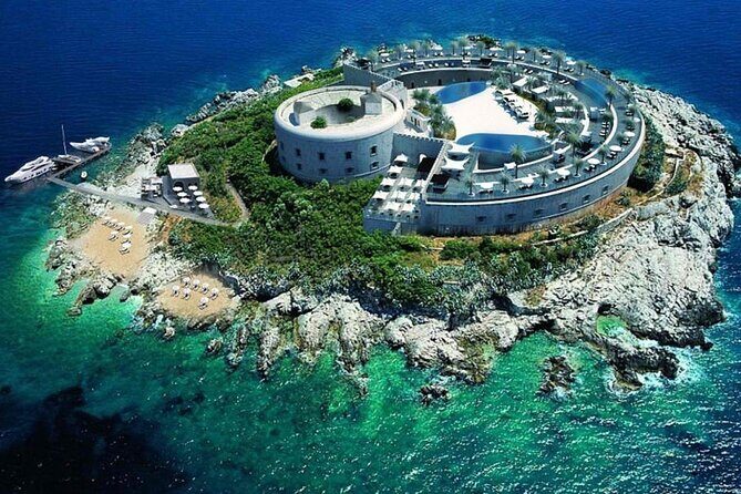 Private Speed Boat Tour to Blue Cave and Our Lady of the Rocks - 3h - Portonovi Marina and WWII Submarine Tunnels (About 10 Minutes)