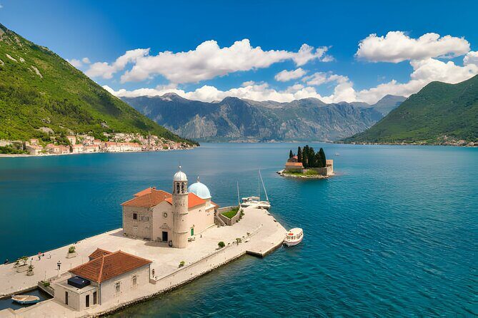 Private Tour Cable car -Kotor- Perast- our Lady of the Rocks - Kotor Old Town: medieval streets, gates, stairs, and bulwarks