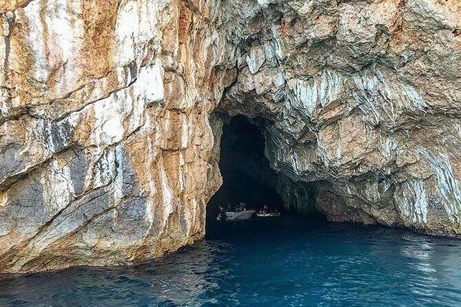 Private tour:Blue Cave,Mamula Island, Submarine Tunnel, Our Lady of the Rock(3h) - Blue Cave (30 Minutes): The Light Show You’ll Want to Time Right