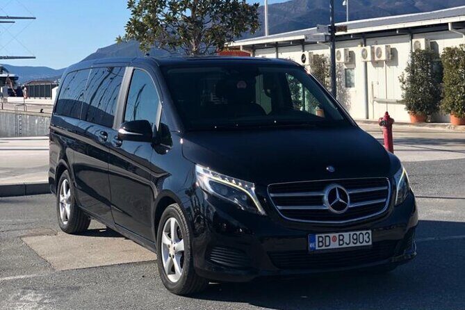 Private transfer from Podgorica airport or Podgorica to Tivat - The ride quality: clean, comfortable, and safe