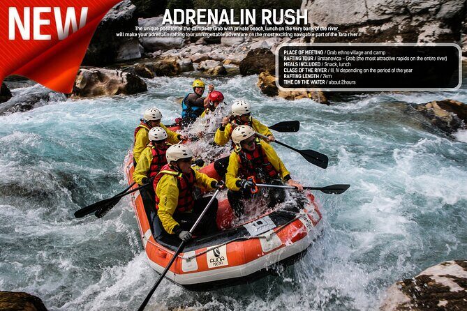 Rafting Adrenalin 7km - Key highlights worth getting excited about