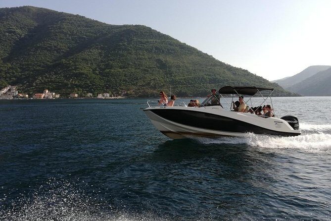 Speed Boat Trip: Kotor Bay attraction , Blue Cave and beach time - Our Lady of the Rocks: Island Church Stop (Tickets Extra)