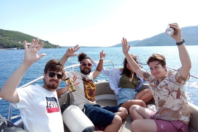 Speedboat Tour to Lady of the Rock, Mamula and Blue Cave Swim - Mamula Fortress: views from the water, and why closure matters