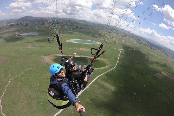 Tandem Paragliding in Durmitor National Park - Harness, helmet, and the part you can’t mess up