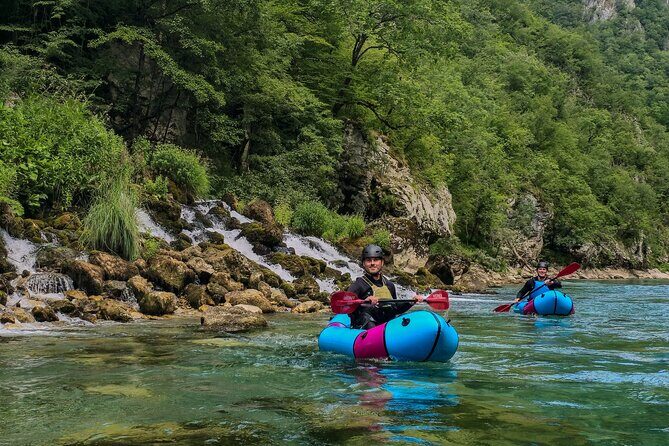 Tara River Packrafting Adventure - Intensity: thrilling rapids, with choices for different comfort levels